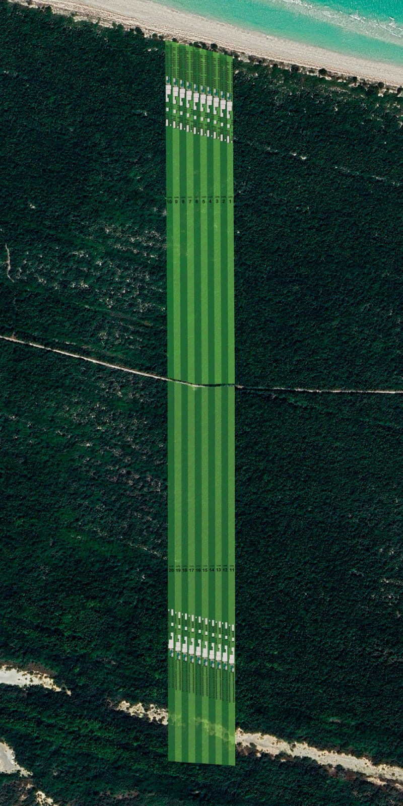 Mapa Desarrrollo PLAYA ENCANTO RIO LAGARTOS ETAPA 1